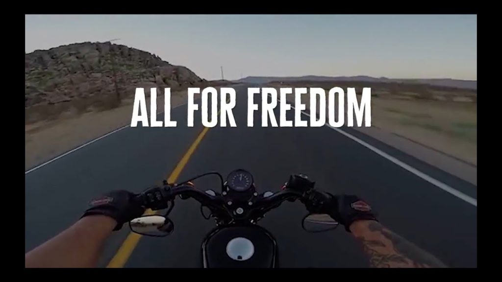 Harley Davidson All for Freedom Freedom for All