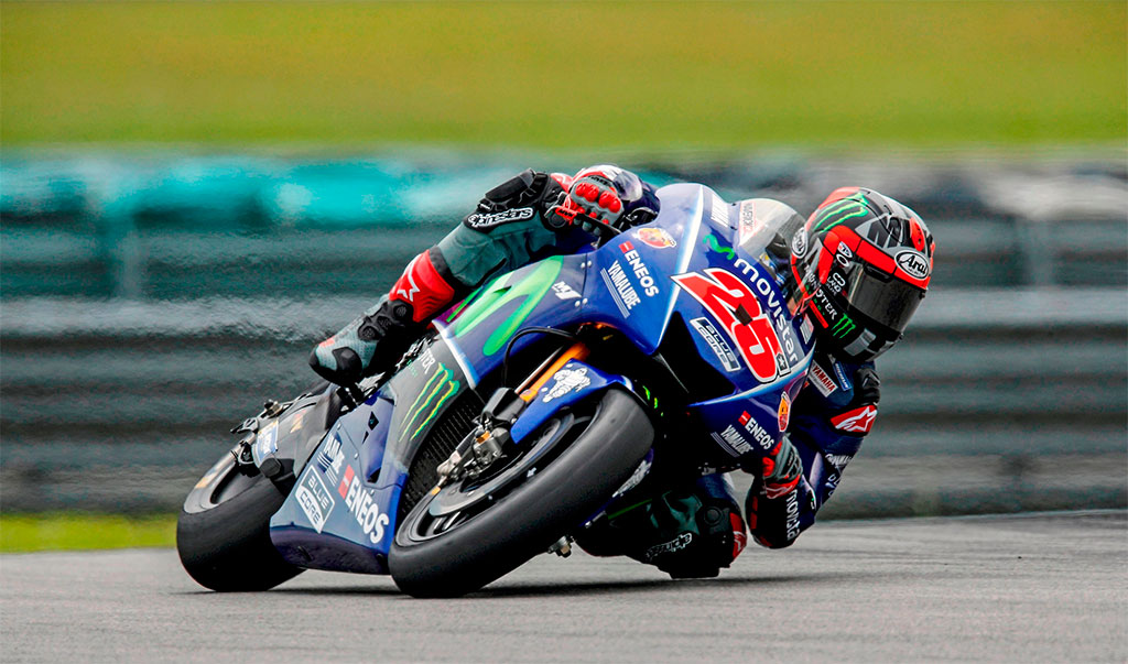 Yamaha MotoGP: Rossi y Viñales en Sepang. Maverick, el más rápido