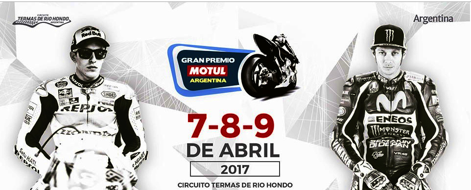 Horario MotoGP Argentina 2017. Circuito Termas de Rio Hondo.