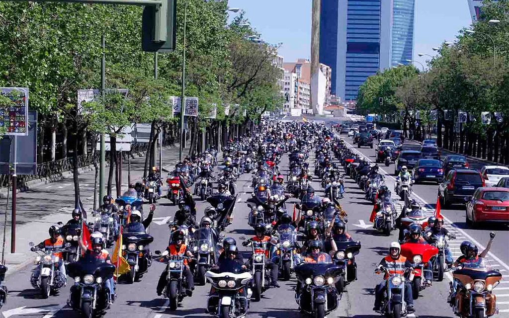 Desfile Harley Davidson KM0 2017: ¡Más de 1500 Harleys por Madrid!