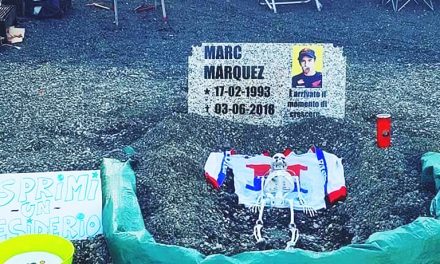 Rossistas ponen la “tumba” de Márquez en el GP de Mugello 2018