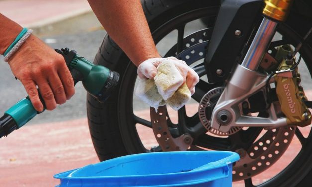 Fotos como lavar la moto