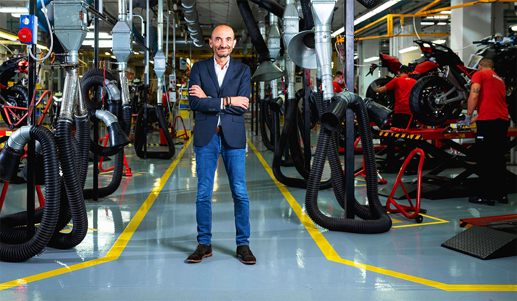 Claudio Domenicali, CEO de Ducati, elegido presidente del Motor Valley… otra vez