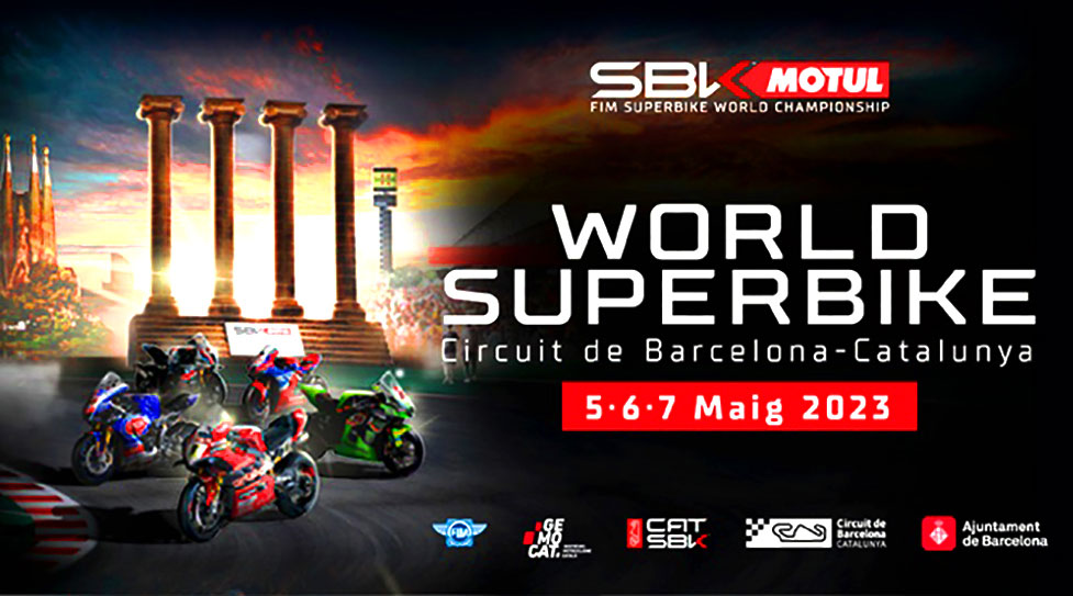 HORARIO 4º MUNDIAL SUPERBIKES WorldSBK 2023, Cataluña. Circuito Barcelona